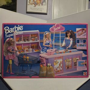 Barbie Supermarket Mattel Australia 1993 Arcotoys Sealed Box MIB 9486 NIB
